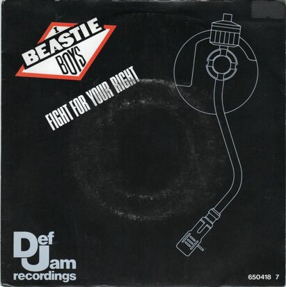 Beastie Boys - Fight for your right + Time to get ill (Vinylsingle)