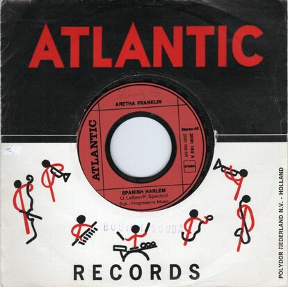 Aretha Franklin - Spanish harlem + Bridge over troubled water (Vinylsingle)