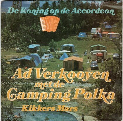 Ad Verkooyen - Camping Polka + Kikker mars (Vinylsingle)