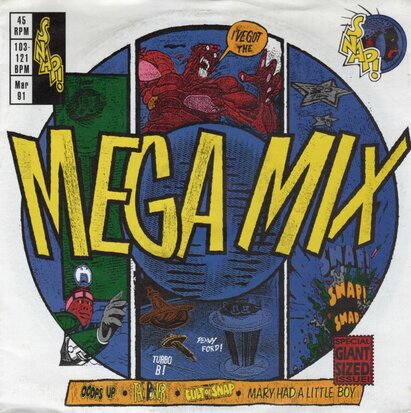 Snap - Mega mix + Cult's dub (Vinylsingle)