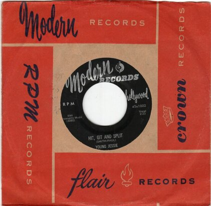 Young Jessie - Hit, Git And Split + Don't Happen No More (Vinylsingle)