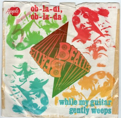 The Beatles - Ob la di ob la da + While my guitar gently weeps (Vinylsingle)
