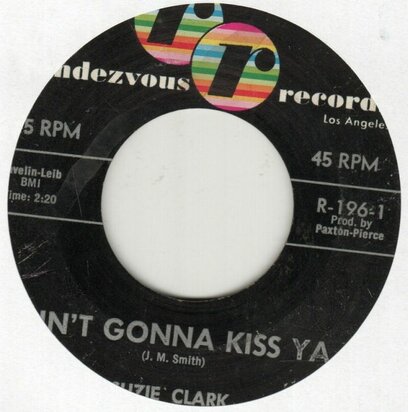Suzie Clark - Ain't Gonna Kiss Ya + Private Property (Vinylsingle)