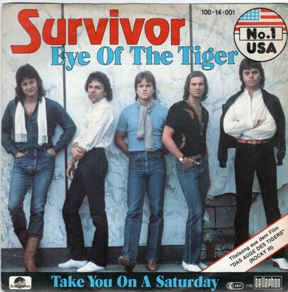 Survivor - Eye of the tiger + Take you on a Saturday (Vinylsingle)