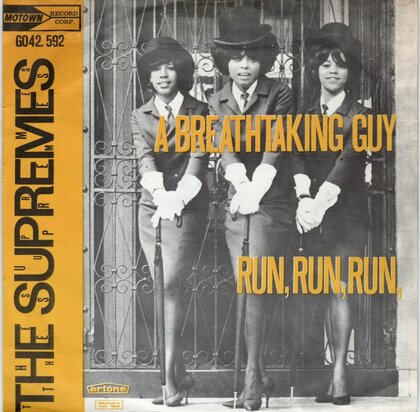 Supremes - A breath taking guy + Run run run (Vinylsingle)