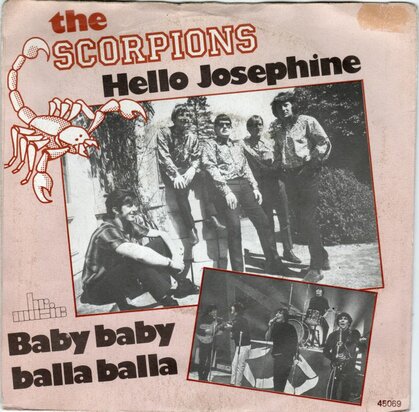Scorpions - Hello Josephine + baby baby balla balla (Vinylsingle)