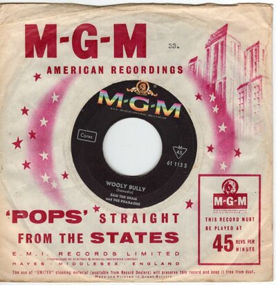 Sam the Sham - Wooly Bully + Ain't gonna move (Vinylsingle)
