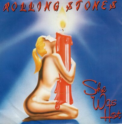 Rolling Stones - She was hot + I think I'm going mad (Vinylsingle)