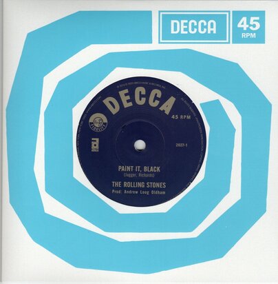 Rolling Stones - Paint It Black + Long Long While (Vinylsingle)