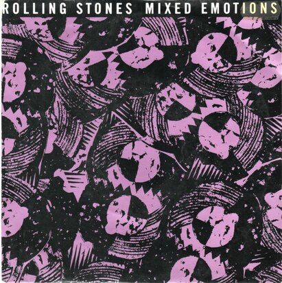 Rolling Stones - Mixed emotions + Fancyman blues (Vinylsingle)