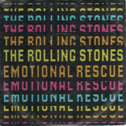 Rolling Stones - Emotional rescue + Down in the hole (Vinylsingle)