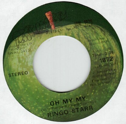 Ringo Starr - Oh my my + Step lightly (Vinylsingle)