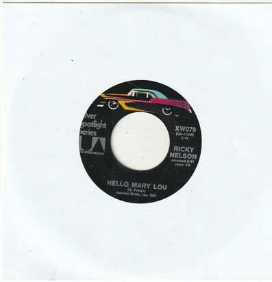Ricky Nelson - Hello Mary Lou + Sweeter than you (Vinylsingle)
