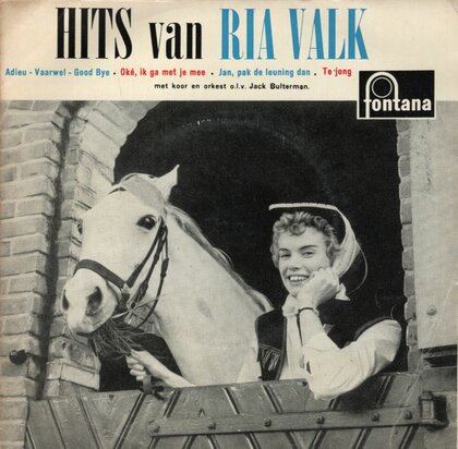 Ria Valk - Hits van Ria Valk (EP) (Vinylsingle)