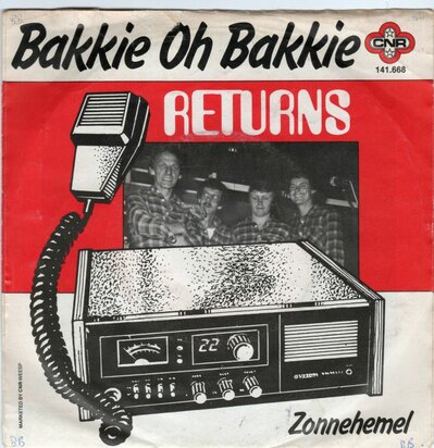 Returns - Bakkie oh bakkie + Zonnehemel (Vinylsingle)