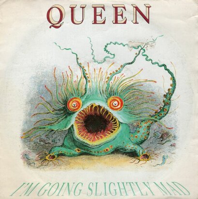 Queen - I'm going slightly mad + The hitman (Vinylsingle)