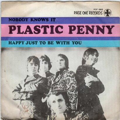 Plastic Penny - Nobody Knows It + Happy Just To Be With You (Vinylsingle)