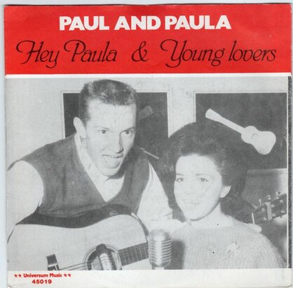 Paul & Paula - Hey Paula + Young lovers (Vinylsingle)