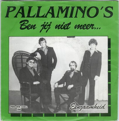 Pallamino's  - Ben jij niet meer + Eenzaamheid (Vinylsingle)