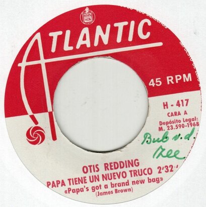 Otis Redding - Papa's got a brand new bag + Direct me (Vinylsingle)