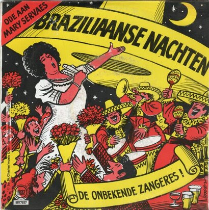 Onbekende Zangeres - Braziliaanse nachten + Walsmedley (Vinylsingle)