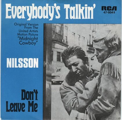 Nilsson - Everybody's talking + Don't leave me (Vinylsingle)