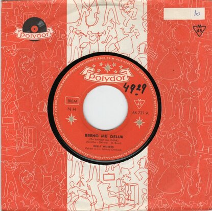 Nelly Wijsbek - Breng Mij Geluk + Zien W'elkaar Weer Hier (Vinylsingle)