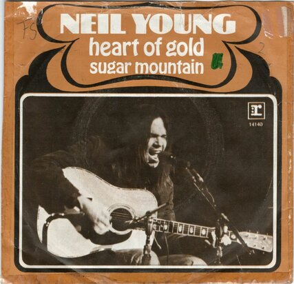 Neil Young - Heart of gold + Sugar mountain (Vinylsingle)