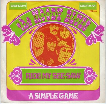Moody Blues - Ride my see-saw + A simple game (Vinylsingle)