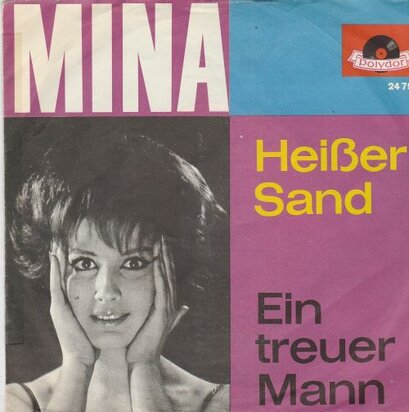 Mina - Heisser sand + Ein treuer mann (Vinylsingle)
