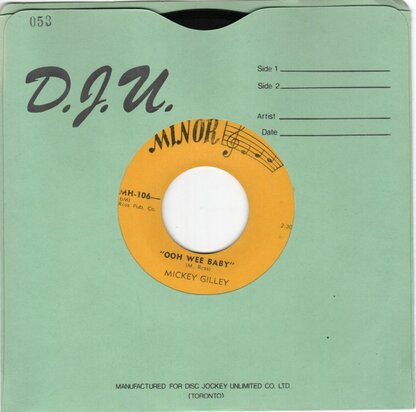 Mickey Gilley - Ooh Wee Baby + Tell Me Why (Vinylsingle)