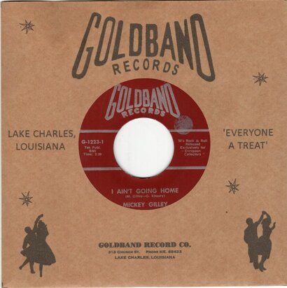 Mickey Gilley - I Ain't Going Home + No Greater Love (Vinylsingle)