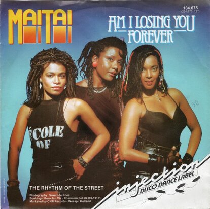Mai Tai - Am I losing you forever + Rhythm of the streets (Vinylsingle)