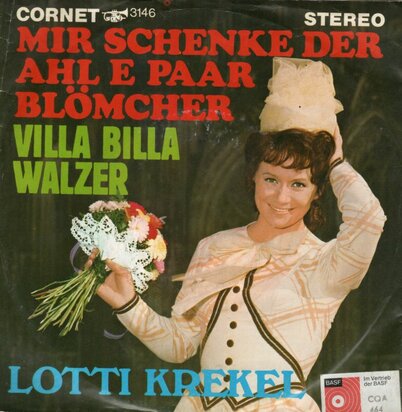 Lotti Krekel - Mir Schenke Der Ahl E Paar Blomcher + Villa Billa Walzer (Vinylsingle)