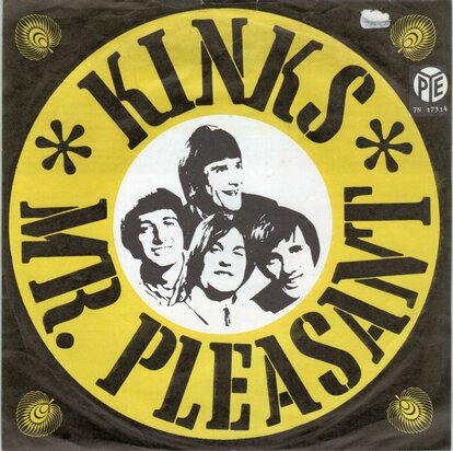 Kinks - Mr. Pleasant + This is where I belong (Vinylsingle)