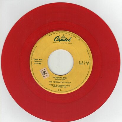 Johnny Otis - Telephone baby + Castin' my spell (Vinylsingle)
