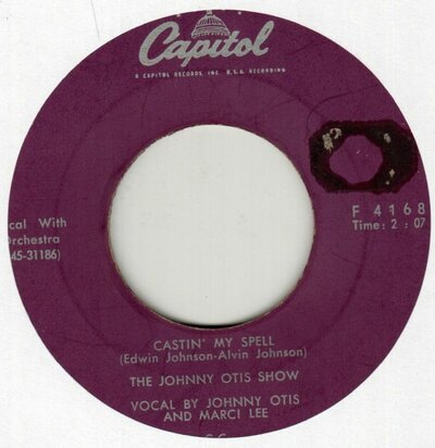Johnny Otis - Telephone baby + Castin' my spell (Vinylsingle)