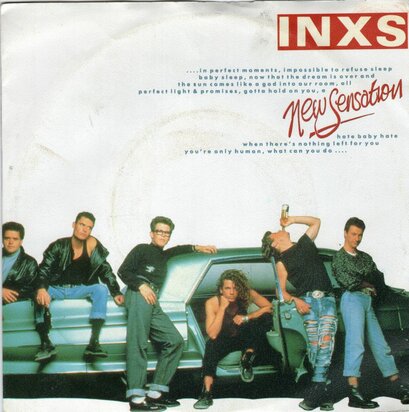 INXS - New Sensation + Do wot you do (Vinylsingle)