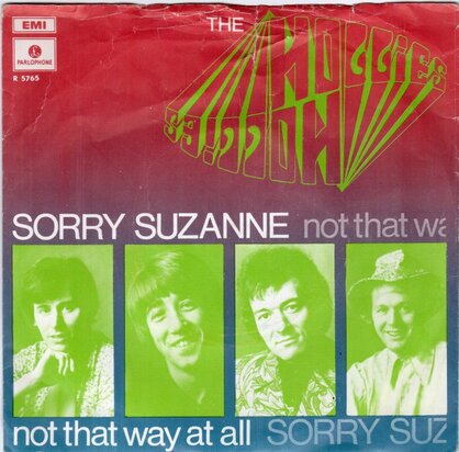 Hollies - Sorry Suzanne + Not that way at all (Vinylsingle)
