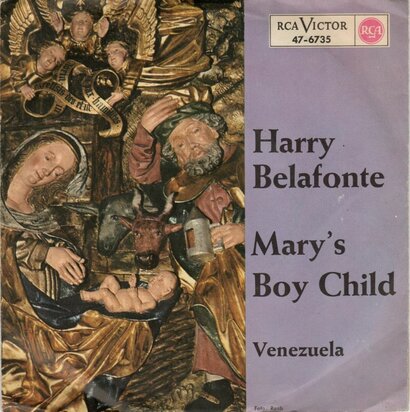 Harry Belafonte - Mary's boy child + Venezuela (Vinylsingle)