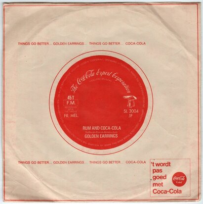 Golden Earrings - Things go better + Rum and coca cola (Vinylsingle)