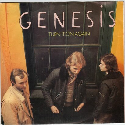 Genesis - Turn it on again + Behind the lines part 2 (Vinylsingle)