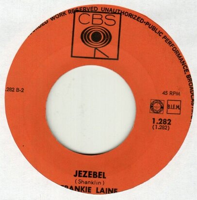 Frankie Laine - High noon + Jezebel (Vinylsingle)