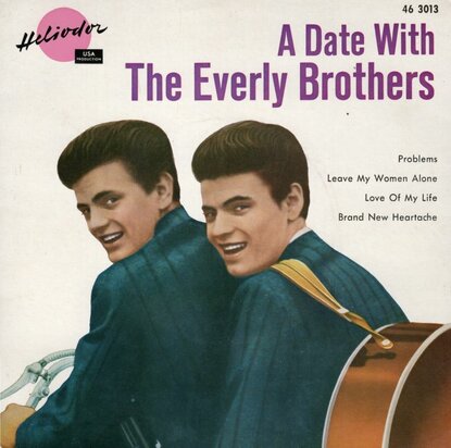 Everly Brothers - A date with Everly Brothers (EP) (Vinylsingle)