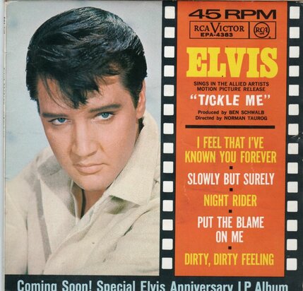 Elvis Presley - Tickle me (EP) (Vinylsingle)
