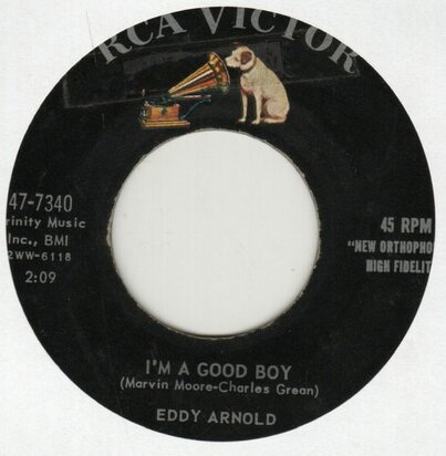 Eddy Arnold - I'm A Good Boy + Till You Come Back Again (Vinylsingle)