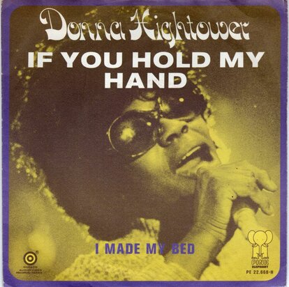 Donna Hightower - If you hold my hand + I made my bed (Vinylsingle)