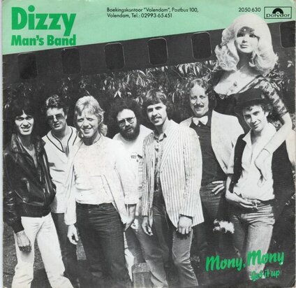 Dizzy Man's Band - Mony, mony + Get it up (Vinylsingle)