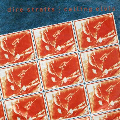 Dire Straits - Calling Elvis + Iron hand (Vinylsingle)