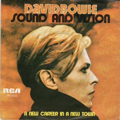 David Bowie - Sound and vision + A new career in a new town (Vinylsingle)